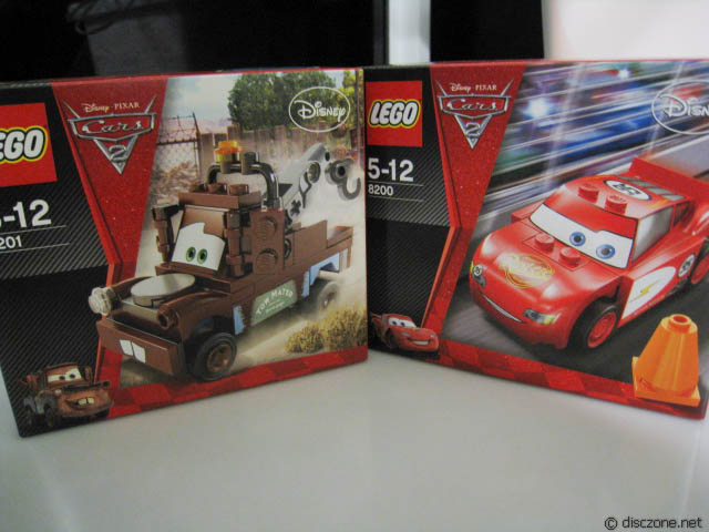 Review of 8200 and 8201 Lego 2 Lightning Mater