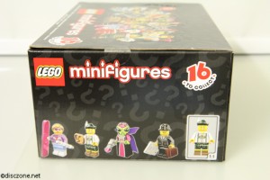 8833 Minifigures Series 8 - Side 2