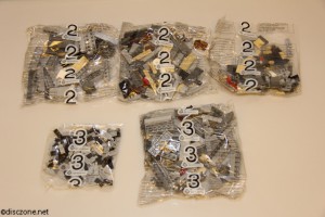 7965 Millennium Falcon - Pack 2s and 3s