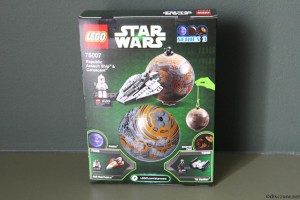 75007 Republic Assault Ship (TM) & Coruscant - Box Rear