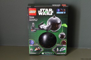 75008 TIE Bomber & Asteroid Field - Box Rear