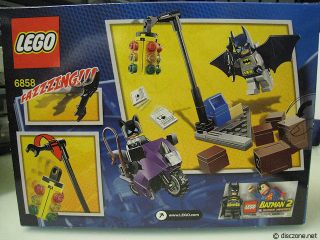 Review of Lego 6858 Catwoman Catcycle City Chase -