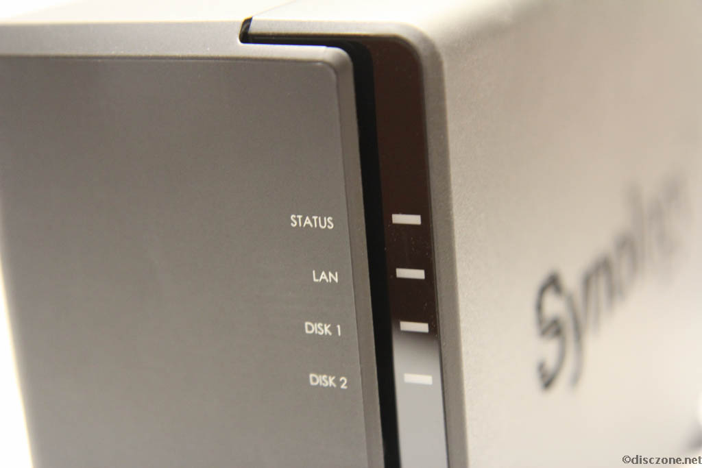 Synology DS216Play - LEDs