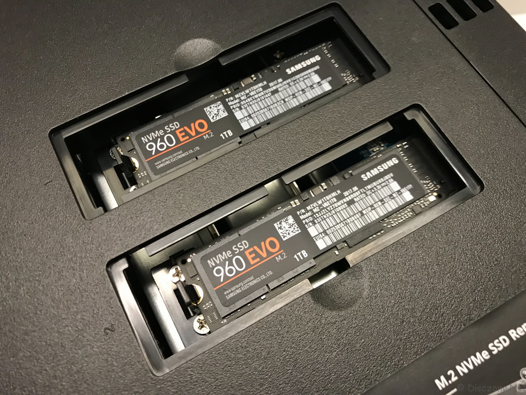 DS918 Review - Samsung NVMe SSD Installation