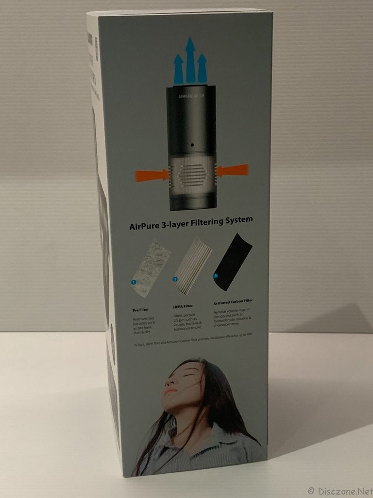Purificateur D’air Blaupunkt AirPure AP 1.1 – Filtration 3 Couches, Mode Ventilateur Intelligent – Pour Voiture Ou Petites Pièces