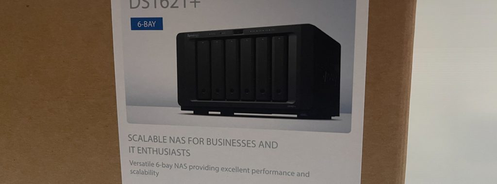 Synology DS1621+ : Box 1